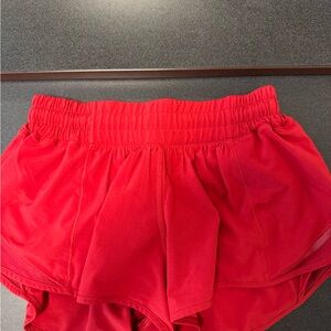 lululemon athletica Red Women's Athletic Shorts